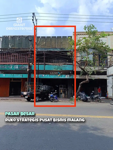 Ruko di Pusat Bisnis Dekat Pasar Besar Kota Malang