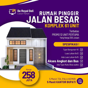 RUMAH 200 JUTAAN DI LUBUK PAKAM