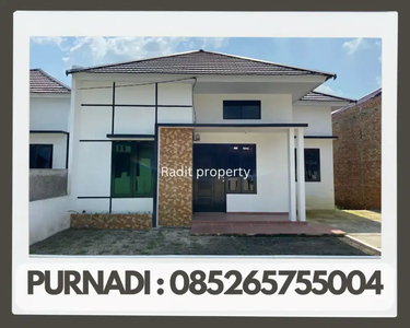 Rumah Baru Type 52 dengan Harga Terjangkau