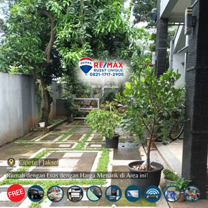 Rumah Hook Luas Harga Murah Parkir Luas di Cipete Jakarta Selatan