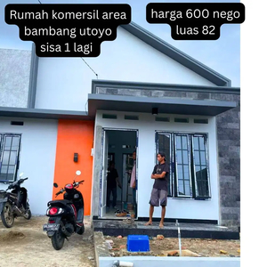 Rumah komersil area jalan m isa kota palembang