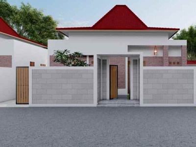 Rumah Modern Heritage Dengan Minipool 700 Jt-an Utara Candi Prambanan