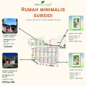 RUMAH NYAMAN DI KOTA SALATIGA MURAH BISA KPR DEKAT SALOKA