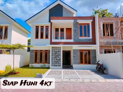 Rumah Siap Huni 4 Kamar Akses Lebar