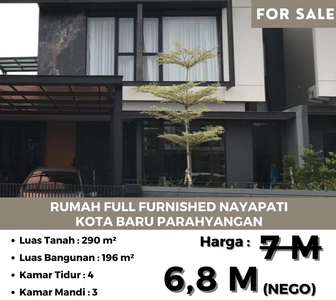 Rumah Turun Harga Di Kota Baru Parahyangan Bandung Full Furnished