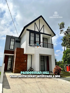 Rumah Villa Dijual di Panderman Hill, Batu