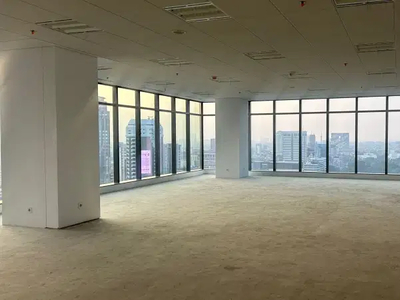 Sewa kantor di Jakarta Box tower 200M² bare 250k Nego