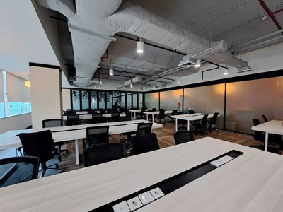 Sewa Kantor Full Furnish 500 m2 di Menara Caraka, Hrg Termurah