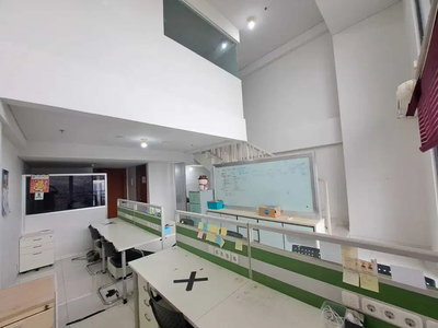 Sewa Murah Kantor SOHO Pancoran Siap Pakai Luas 102 m2, Hrg Nego
