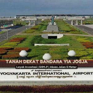 Tanah Dekat Bandara YIA Jogja, Investasi Terbaik