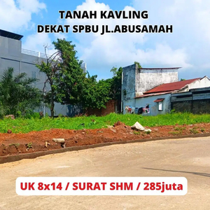 Tanah Kavling Murah Dekat SPBU Jl.Abusama Palembang