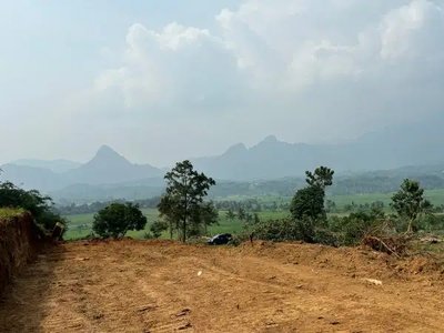 Tanah kavling view pegunungan di Bogor