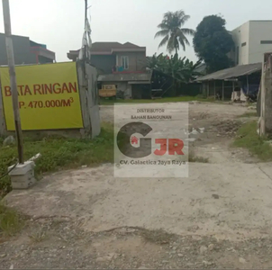 Tanah pinggir jalan raya cipondoh