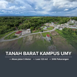 Tanah Strategis Dekat UMY, Cocok untuk Investasi