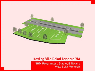 Timur Area Bandara YIA Jogja: Tanah Murah Kulon Progo, SHM Ready