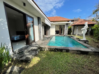 VILLA CANTIK FULLY FURNISHED SIAP HUNI DI UMALAS