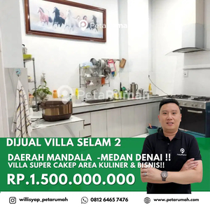 Villa Keren Jalan Selam II - Daerah Mandala Area Kuliner & Bisnis