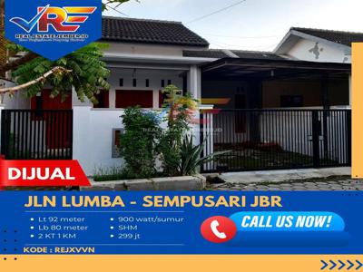 RUMAH JLN LUMBA LUMBA - SEMPUSARI JEMBER