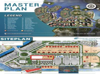 Commercial Lot at CBD Citra Land City Tamalate Makassar - DP 3 M