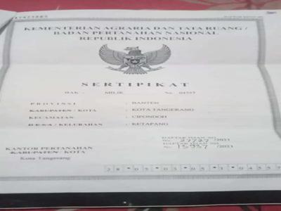 di jual cepat rumah surat lengkap