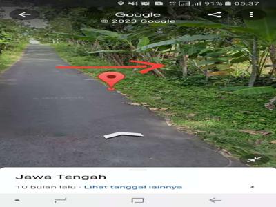 Di jual tanah u/perumahan subsidi, 3 hektar ld 100 m metuk boyolali