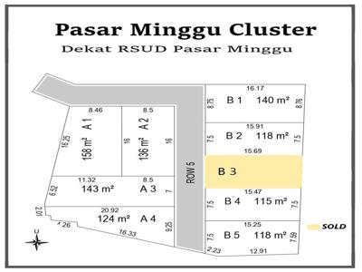 Dijual 9 Unit Tanah Kavling Hanya 2.3 KM Ke Pejaten Village