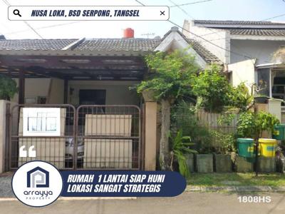 Dijual Hunian Lokasi Strategis Di Nusaloka BSD [MDB01]