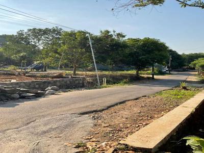 DIJUAL MURAH LAHAN ZONA KUNING NEMPEL JALAN RAYA PROSPEK UNTUK KOS