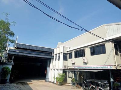 Dijual Pabrik Pinggir jalan Akses Jalan Utama di Cipondoh Tangerang