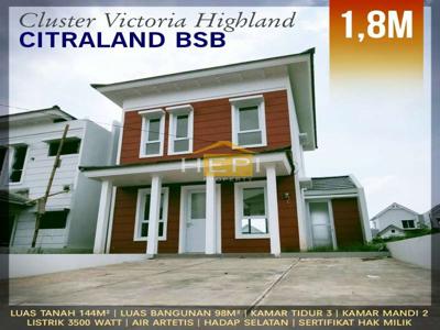 Dijual Rumah 2 Lantai Citraland BSB Semarang