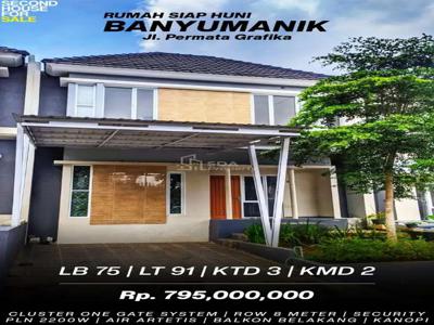 DIJUAL RUMAH BAGUS 2 LANTAI GRAFIKA BANYUMANIK SEMARANG