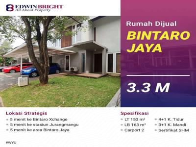 Dijual rumah bagus siap huni dekat Bxchange Bintaro Jaya
