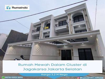 Dijual Rumah Mewah Dalam Cluster di Jagakarsa Jakarta Selatan