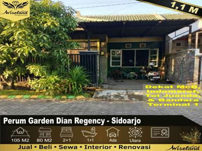 Dijual Rumah Perum Garden Dian Regency Sidoarjo