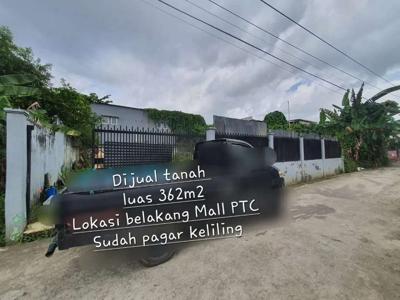 Dijual tanah siap bangun 100 meter dari PTC Mall