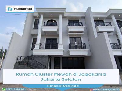 Dijual Termurah Rumah Cluster Mewah di Jagakarsa Jakarta Selatan