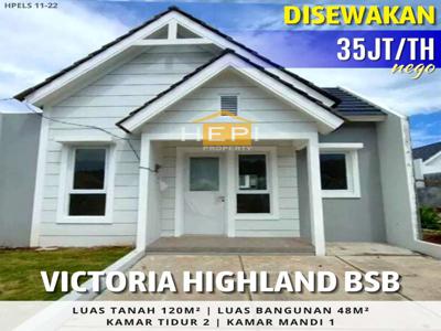 Disewakan Rumah di Victoria Highland BSB Semarang