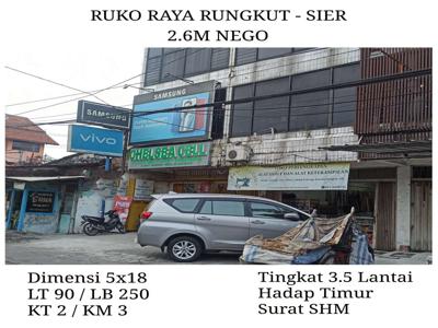 Jual Ruko Tingkat Raya Rungkut Surabaya Timur Dkt Jemursari Wonorejo