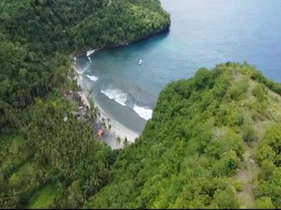 Lahan wisata 1,6 hektar pinggir pantai & tebing gamat bay, Nusa penida