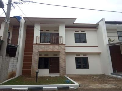 rumah 2 lantai SHM DP 0% di tanah Sareal