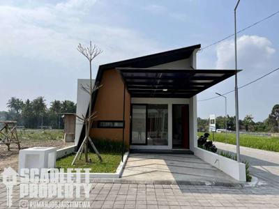 Rumah Baru Full Furnished Dalam Perumahan di Ambarketawang