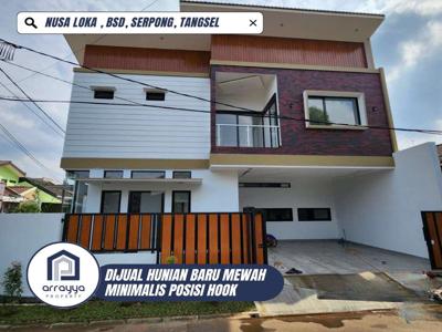 Rumah Baru Minimalis Mewah Posisi Hook Nusa Loka BSD\HRB75