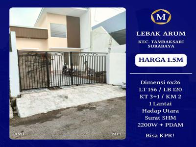 Rumah Bisa KPR Lebak Arum Surabaya Timur Dkt Dharmahusada MERR