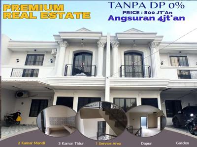 Rumah Eksklusif 2 lantai, CASH / KPR Tanpa DP