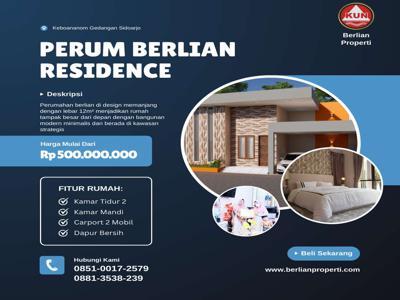 RUMAH MEWAH SELATAN SURABAYA DILENGKAPI 2 CARPORT KEEP UNIT SKRNG