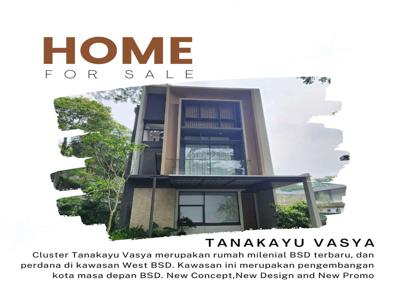 Rumah Terbaru di BSD City, Rumah Modern Fully Furnish Tanakayu Vasya