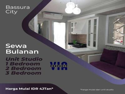 Sewa Apartement Bassura City Bulanan Harga Mulai 4Jt/Bln - C0724