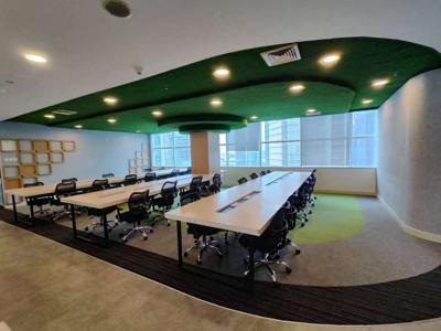 Sewa Kantor 1019 m2 di Menara Caraka Mega Kuningan Konsep Millenial