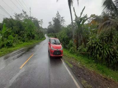 Tanah 9 hektar di samping jalan nasional rangkasbitung - Bogor