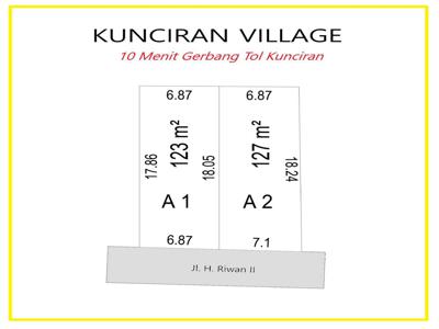 Tanah Kavling Dalam Perumahan Siap di Bangun Tersisa 1 Unit Lagi (SHM)